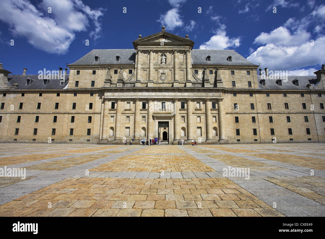 Königspalast in Madrid Stockfoto