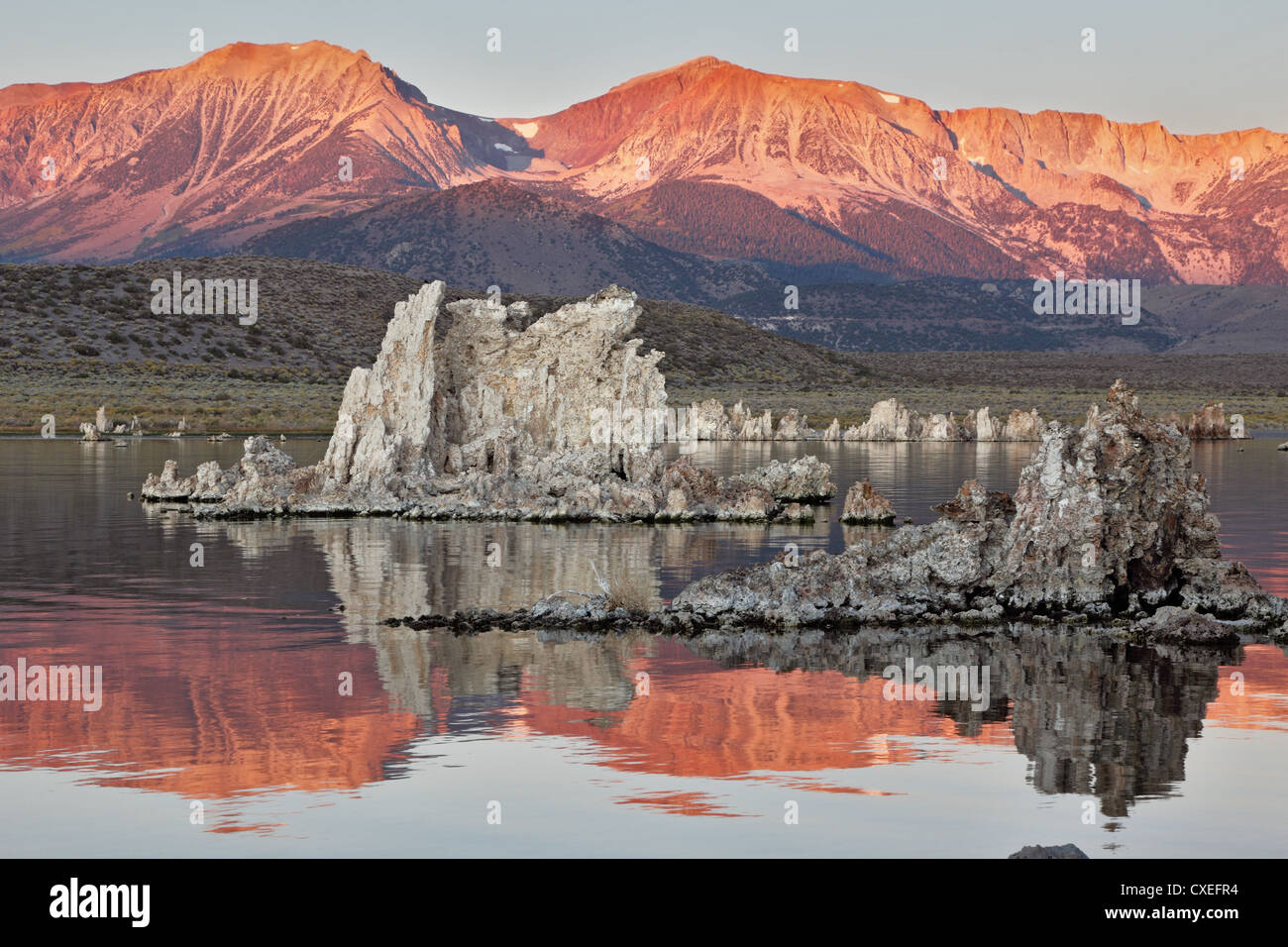 Fabelhafte Sonnenaufgang Stockfoto