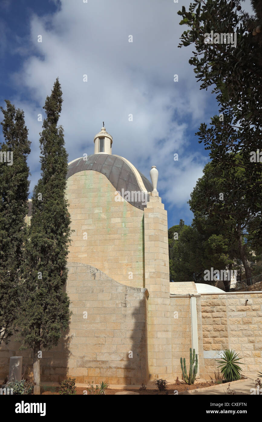 Die Kirche aus weißem Marmor Stockfoto
