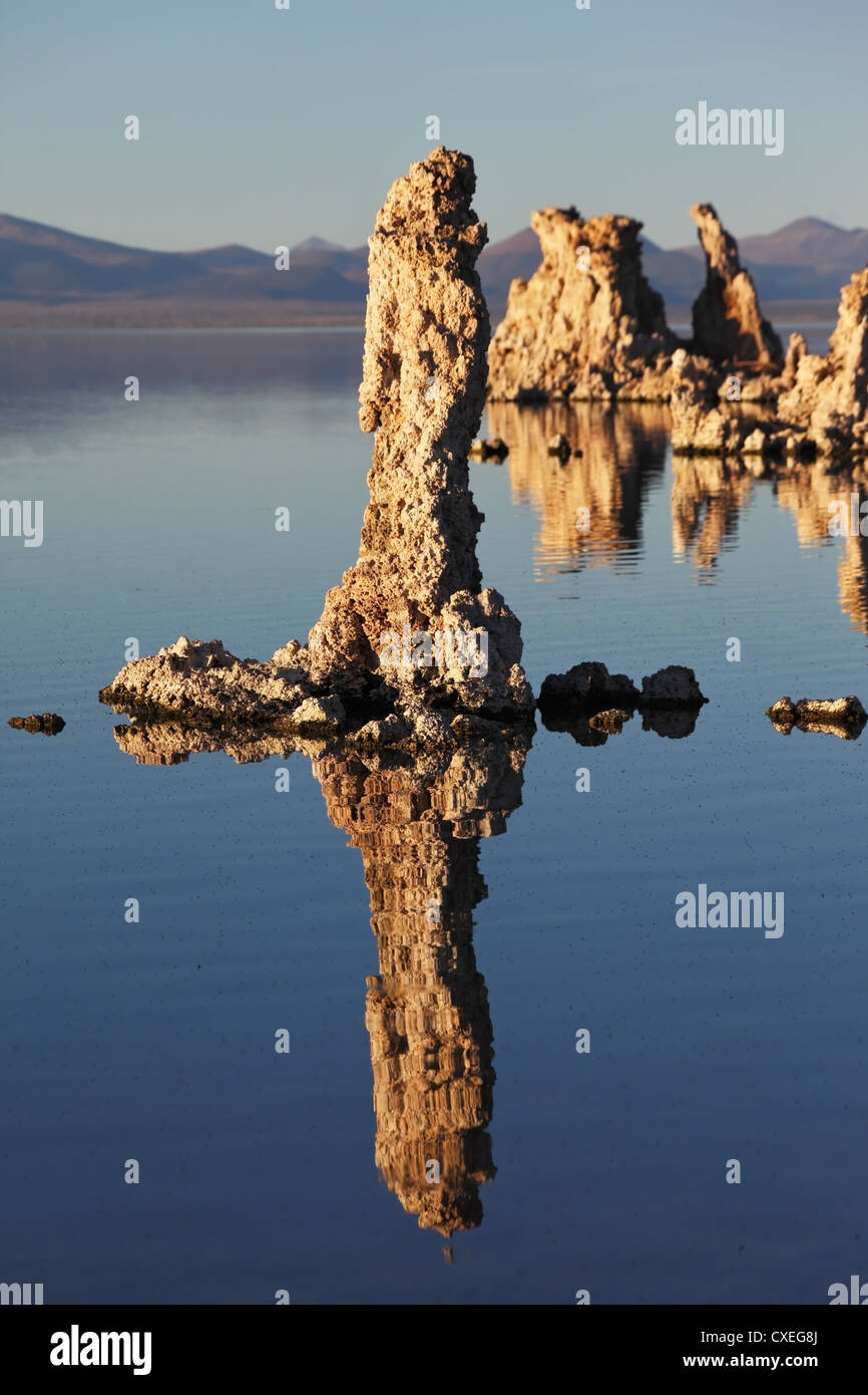 Alten See in einem Krater Vulkan Stockfoto