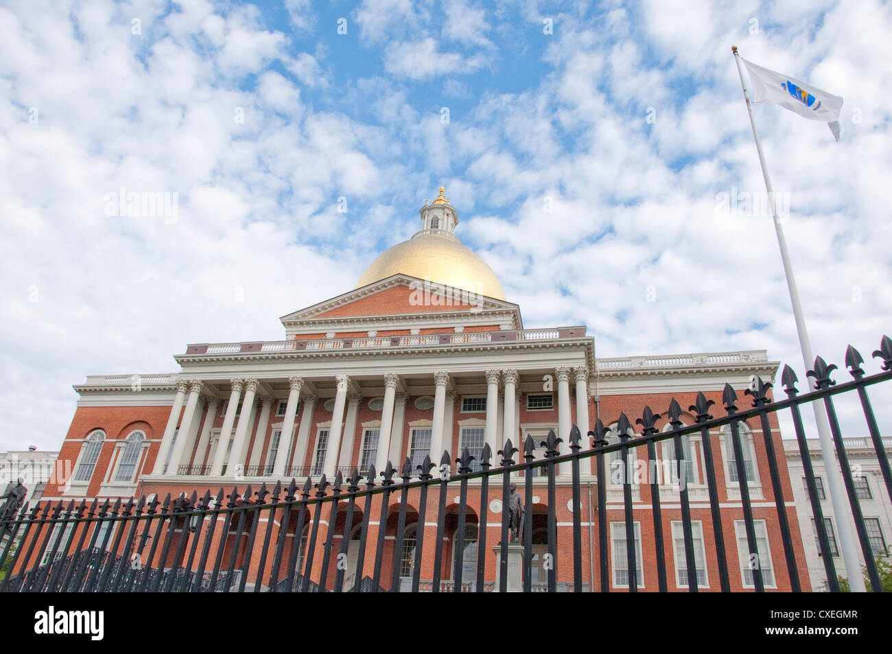 Massachusetts State House Stockfoto