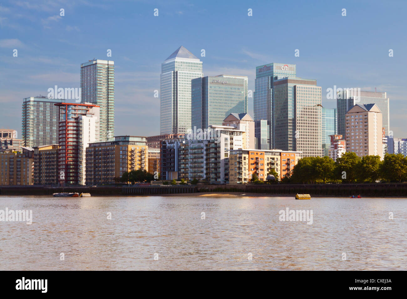 Canary Wharf, London Stockfoto