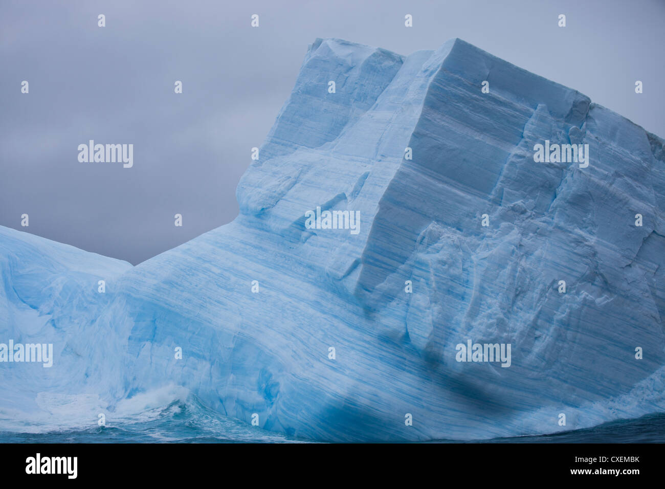 Eisberg im Scotia Meer. Stockfoto