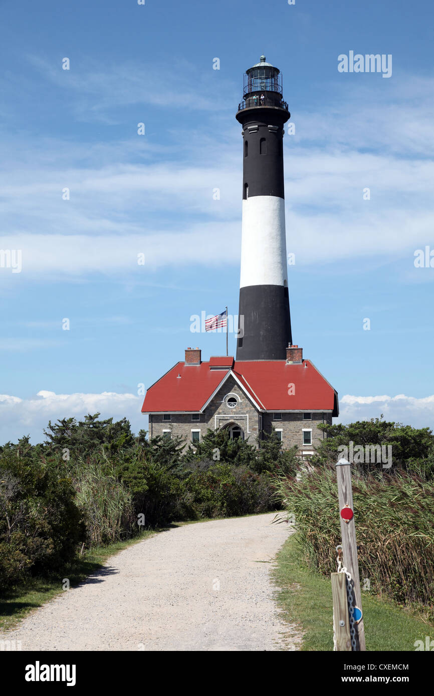 Fire Island Lighthouse Stockfoto