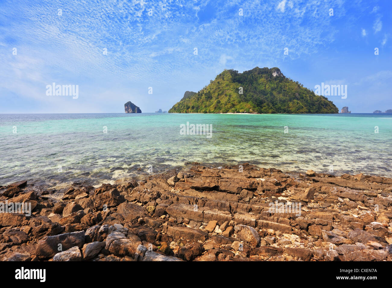 Magische Insel Stockfoto