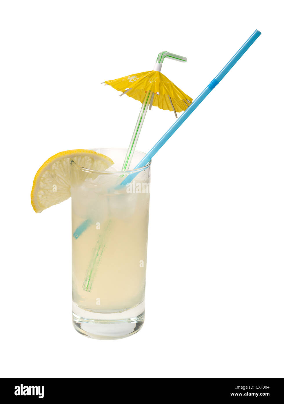 Zitrone alkoholische cocktails Stockfoto