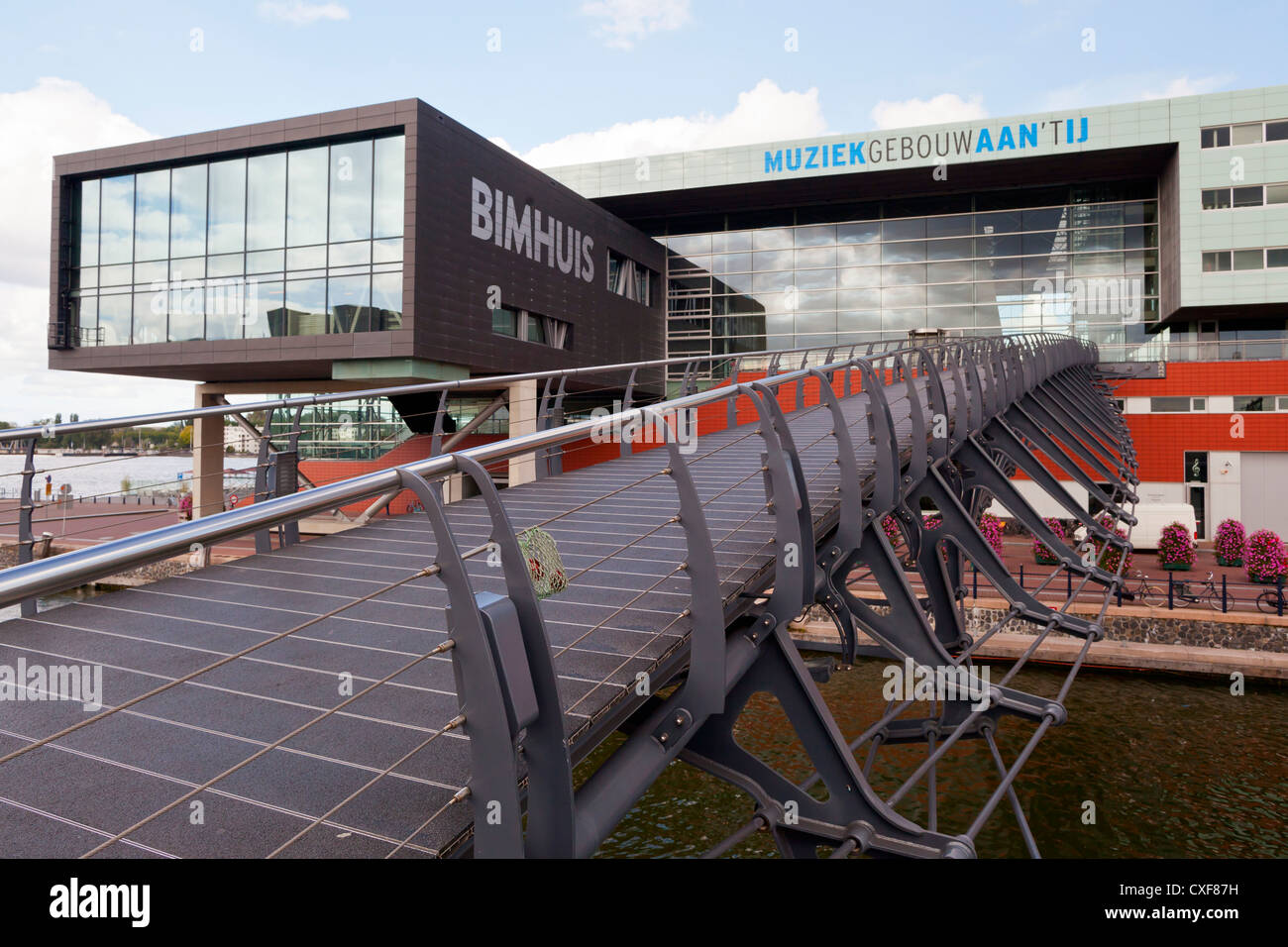 Amsterdam: Muziekgebouw Aan ' t Ij / Bimhuis (Konzerthalle) - Amsterdam, Niederlande, Europa Stockfoto