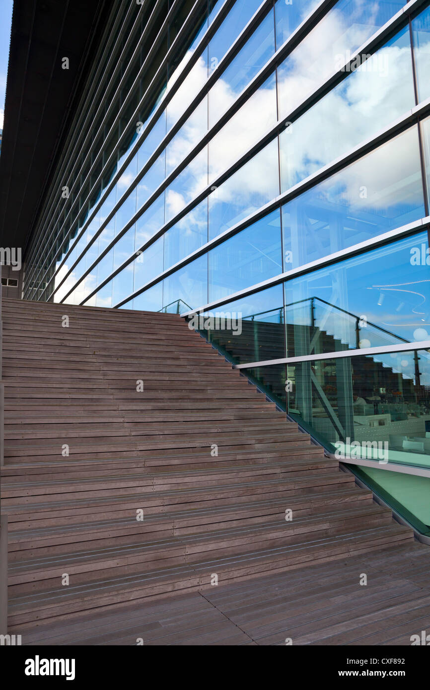 Amsterdam: Muziekgebouw Aan ' t Ij / Bimhuis (Konzerthalle) - Amsterdam, Niederlande, Europa Stockfoto
