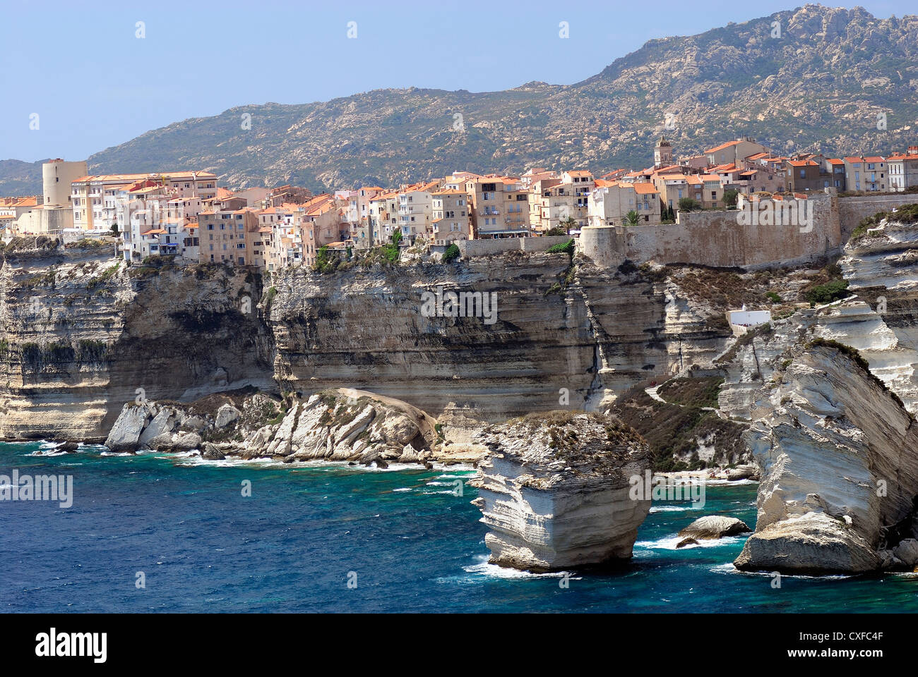 Bonifacio Corse du Sud Frankreich 2A Stockfotografie Alamy