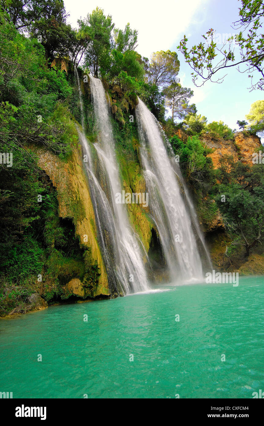 Sillans la Cascade, Var, Frankreich Stockfoto