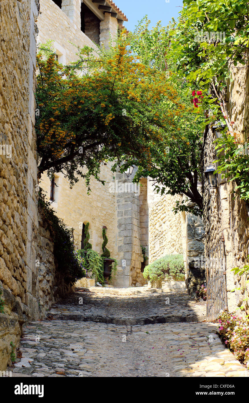 La Coste Dorf Provence Vaucluse Frankreich Stockfoto