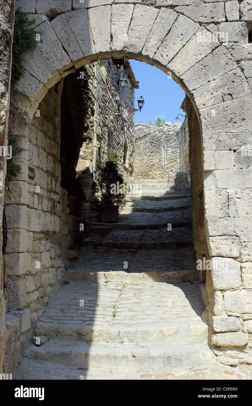 La Coste Dorf Provence Vaucluse Frankreich Stockfoto