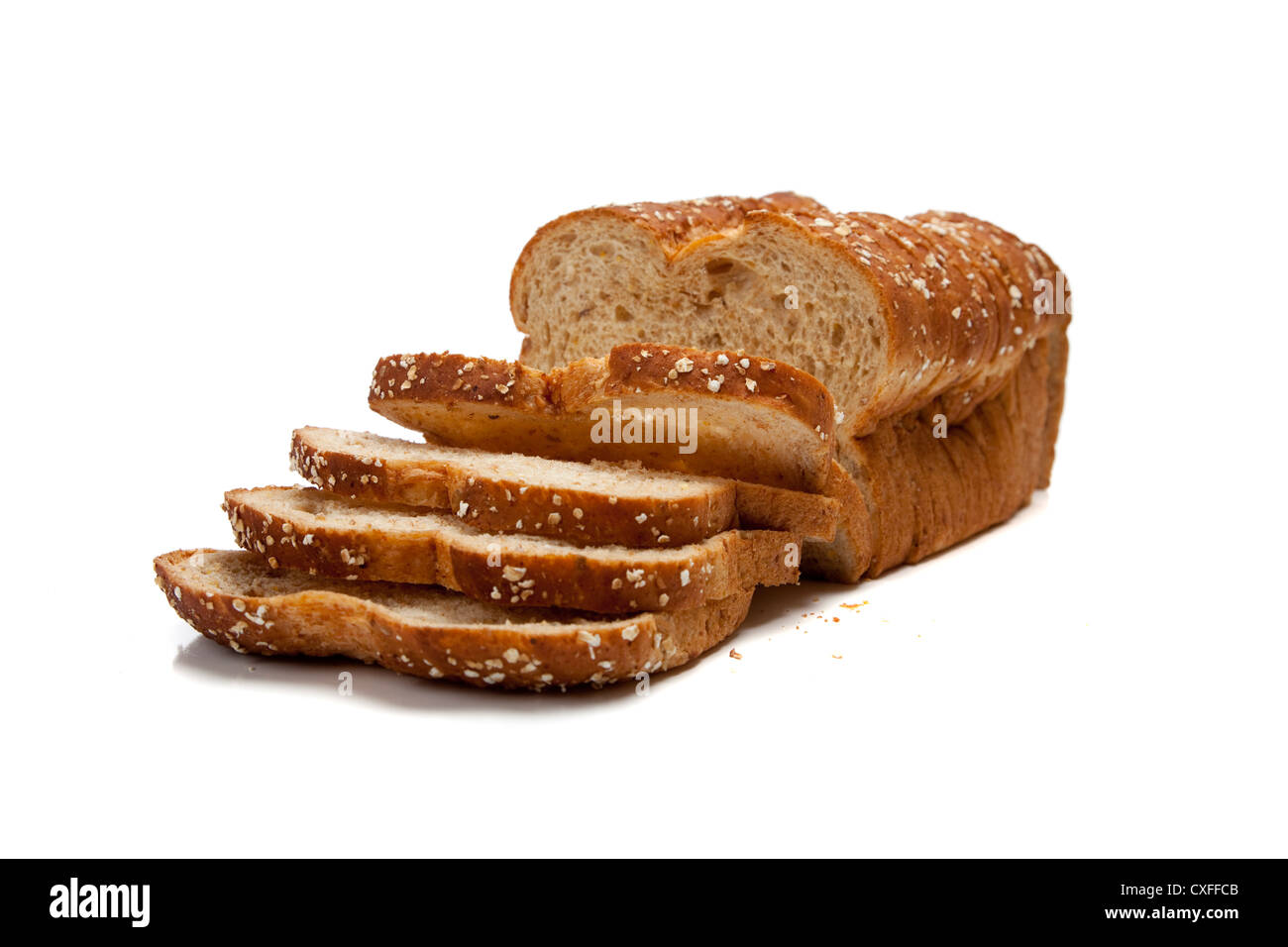 Laib Vollkornbrot Stockfoto