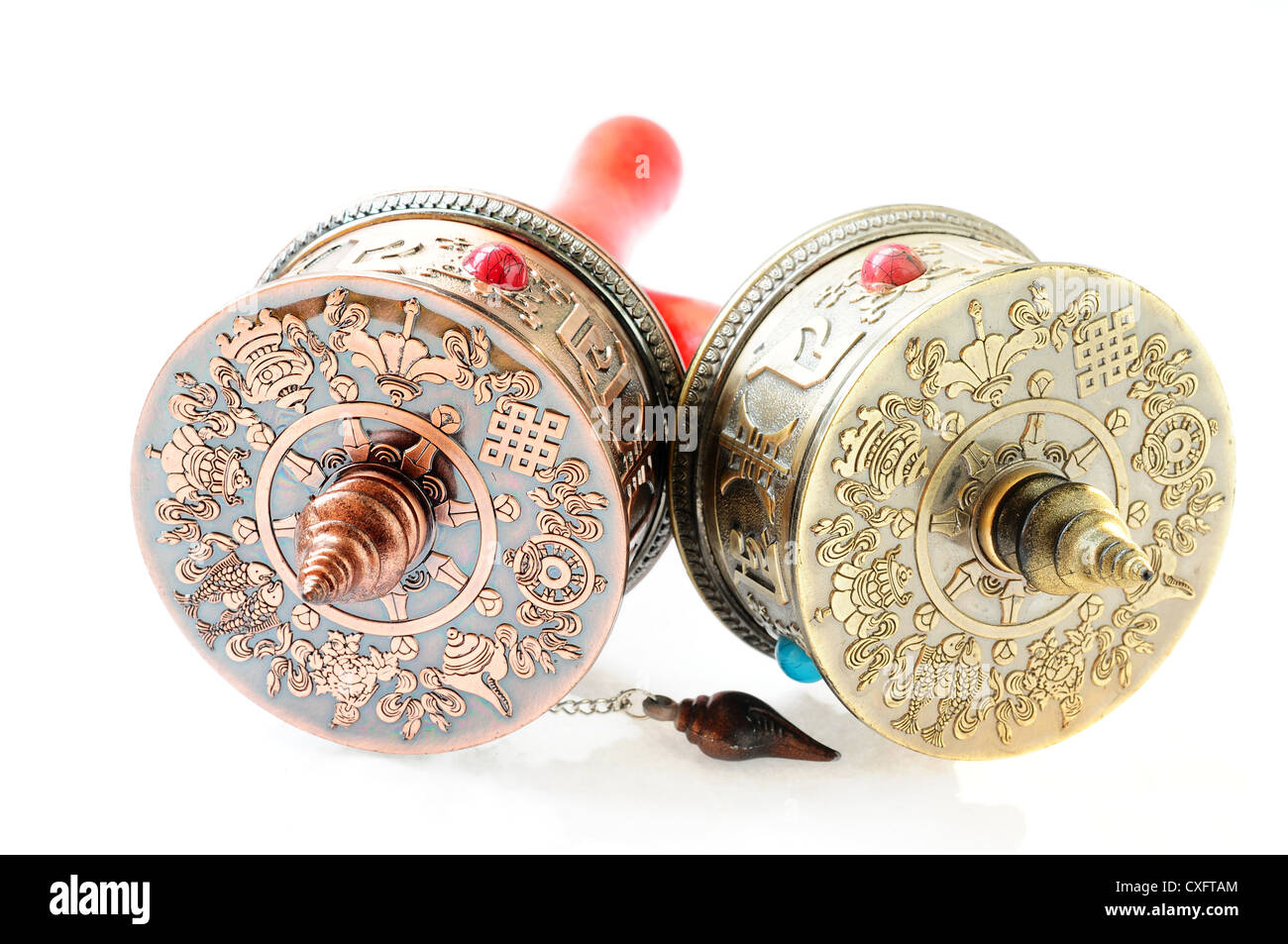 Buddhismus Kultur tibetischen Heiligen Gebetes Religion verehren Tibet beten Buddha Asien religiösen buddhistischen Tempel Meditation traditionelle Stockfoto