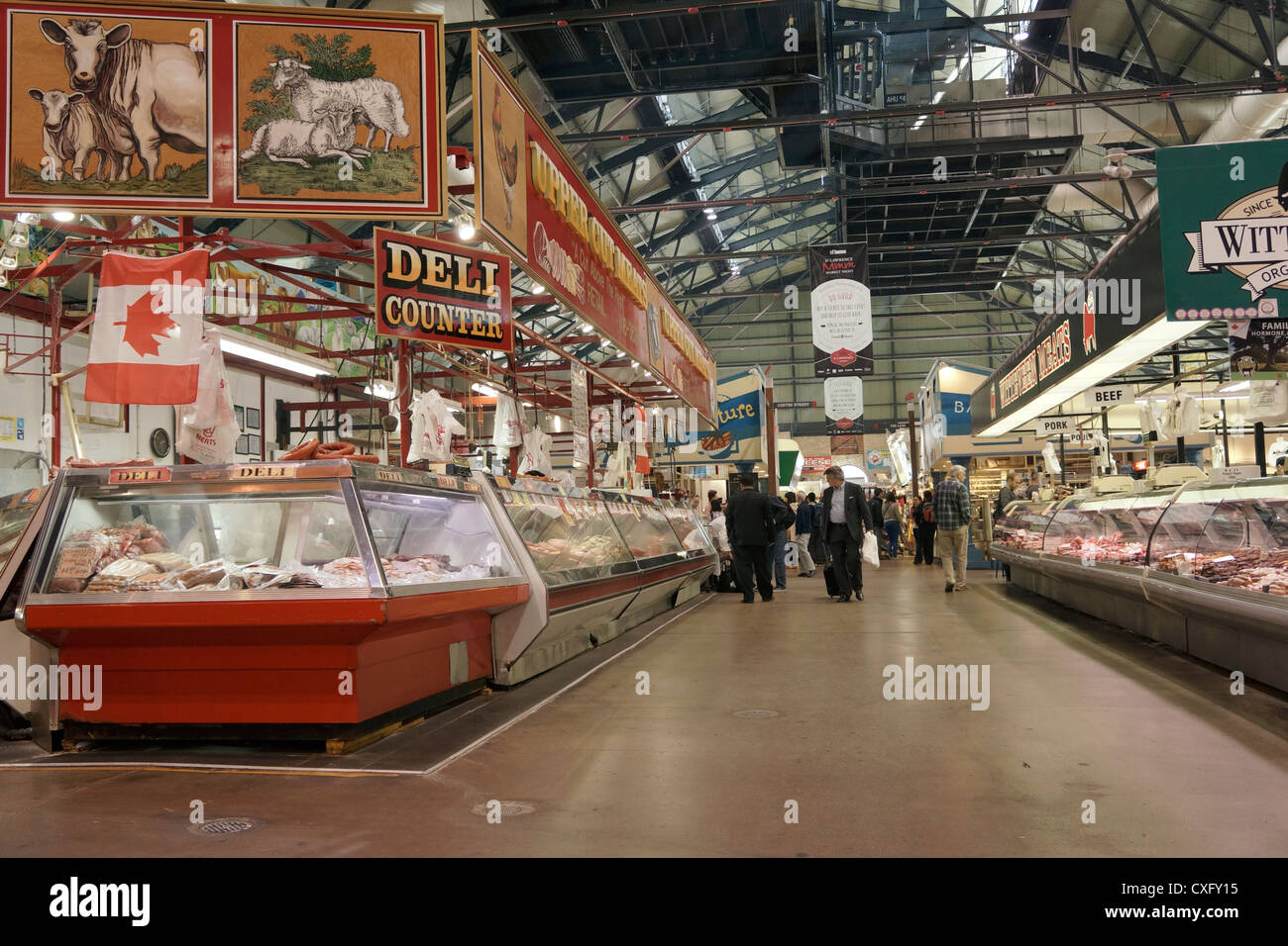 St. Lawrence Market, Toronto Stockfoto