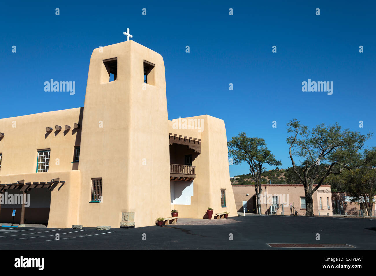 Palace of the Governors, Santa Fe, New Mexico Stockfoto