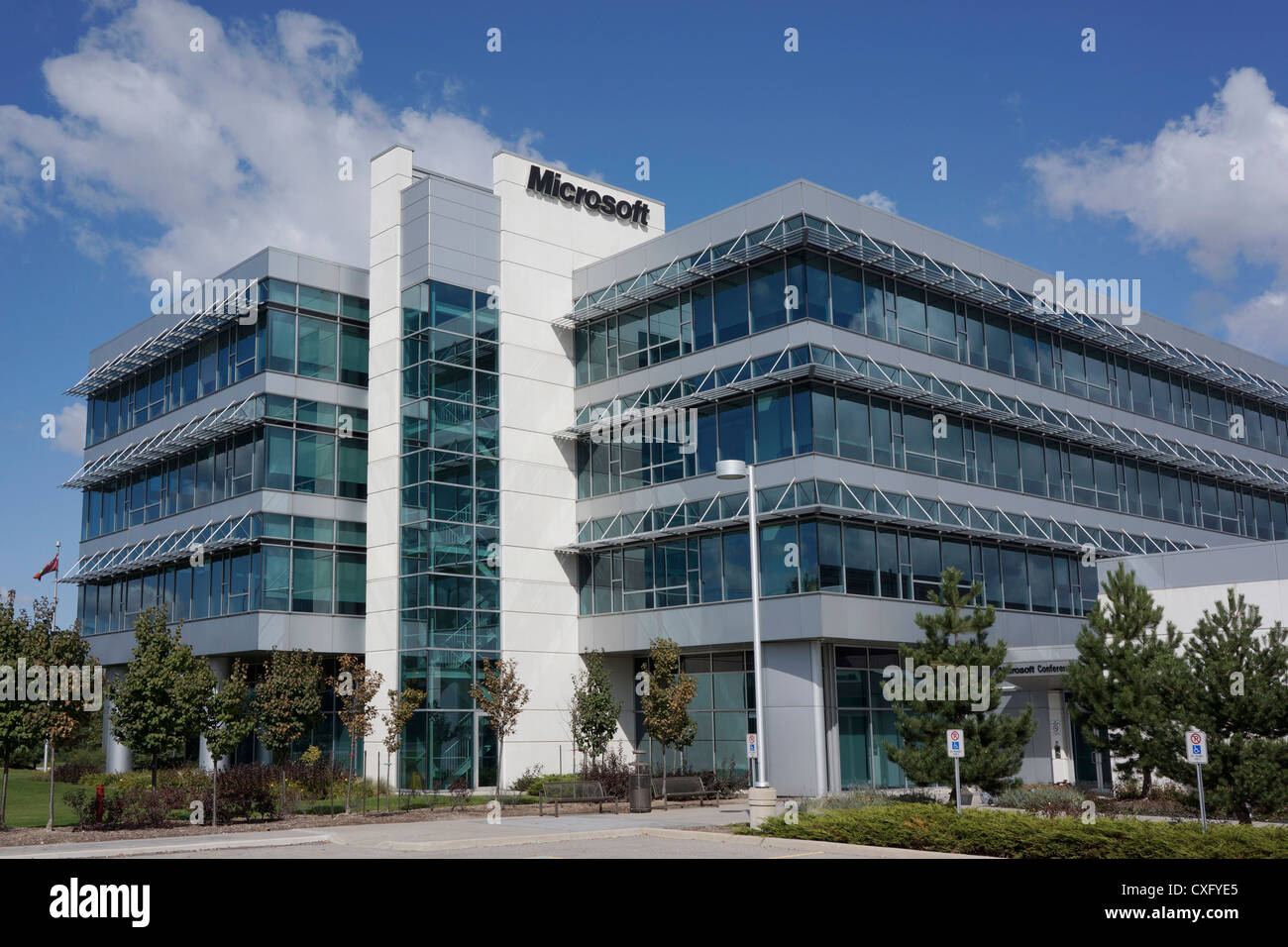 Microsoft-Bürogebäude, Mississauga, Kanada Stockfoto