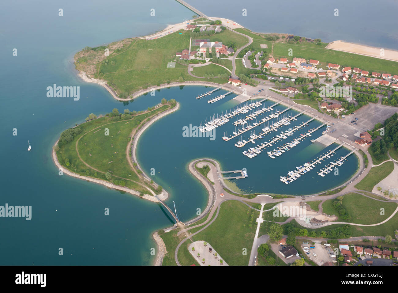 LAC DU DER MARINA (Luftbild). Marne & HauteMarne, ChampagneArdenne