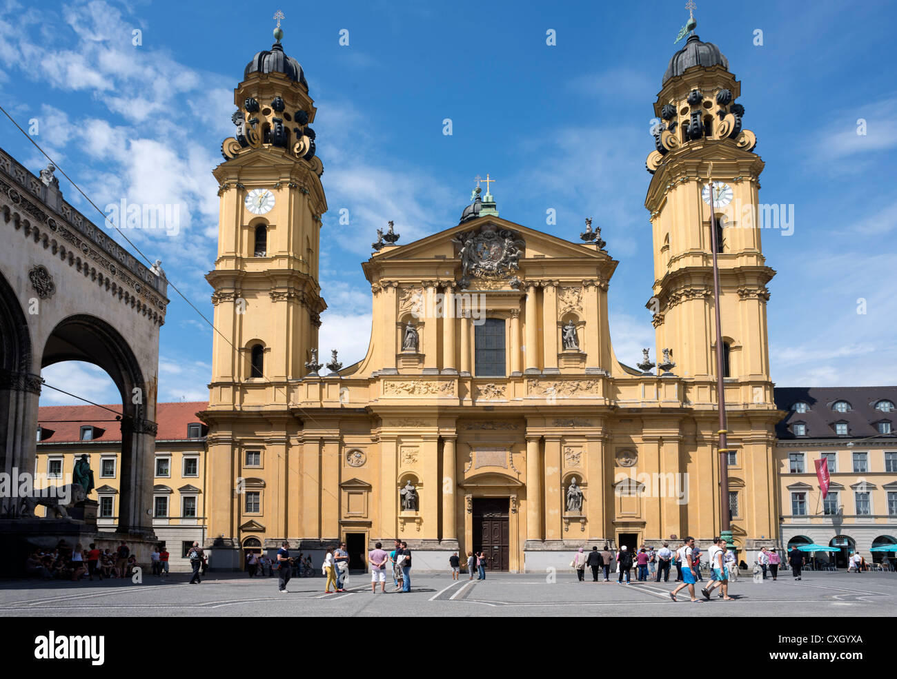 Theatiner Kirche St. Kajetan, München, Bayern, Deutschland, Europa Stockfoto