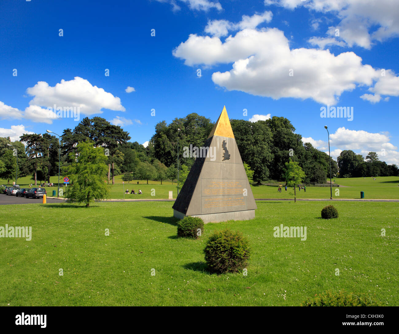 Britische Soldaten Denkmal, Laeken, Brüssel, Belgien Stockfoto