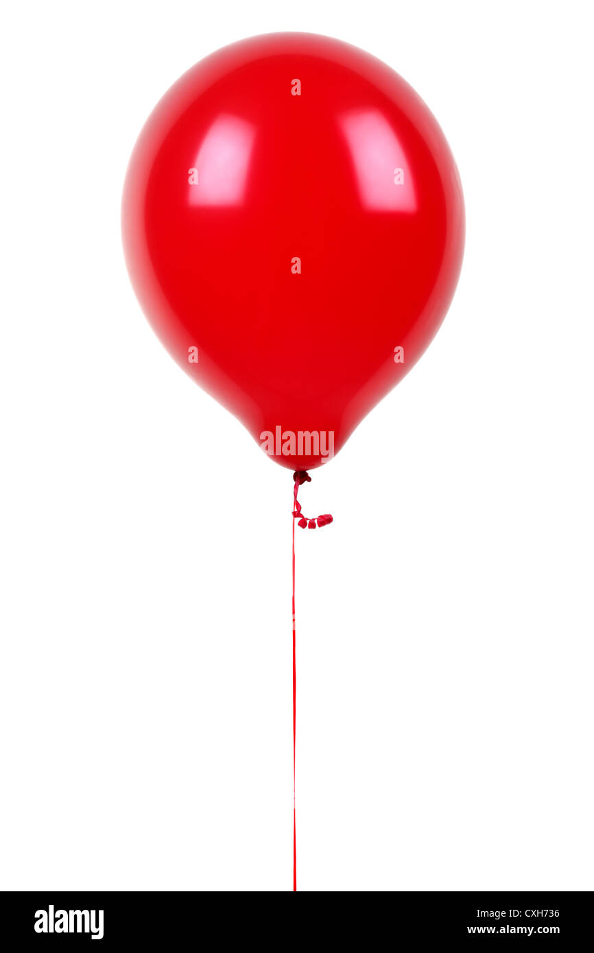 Roter Ballon Stockfoto