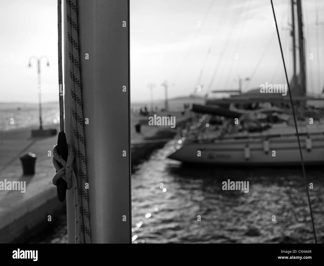 Insel-marina Stockfoto