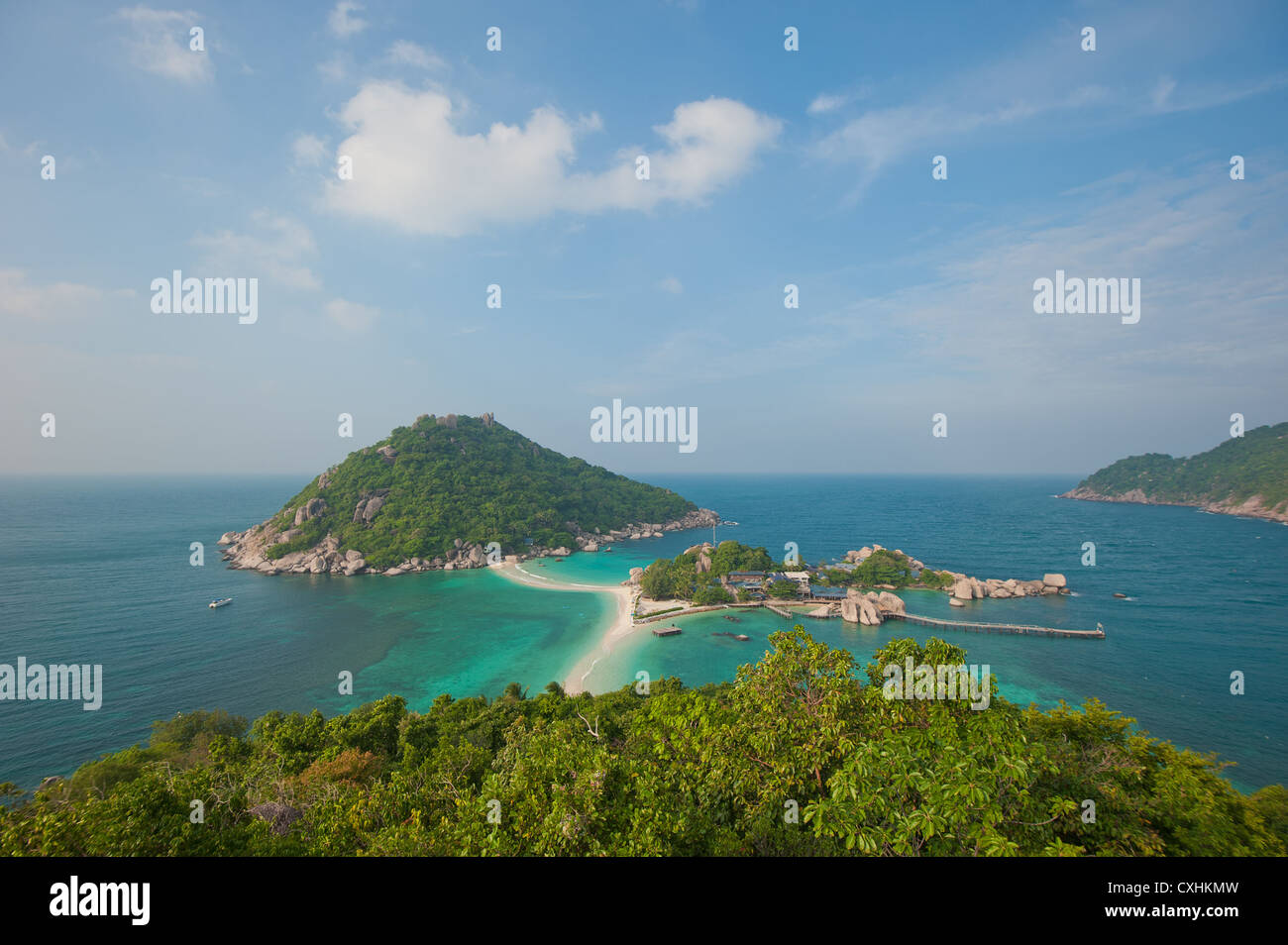 Nang Yuan Island, Koh Tao, Thailand Stockfoto