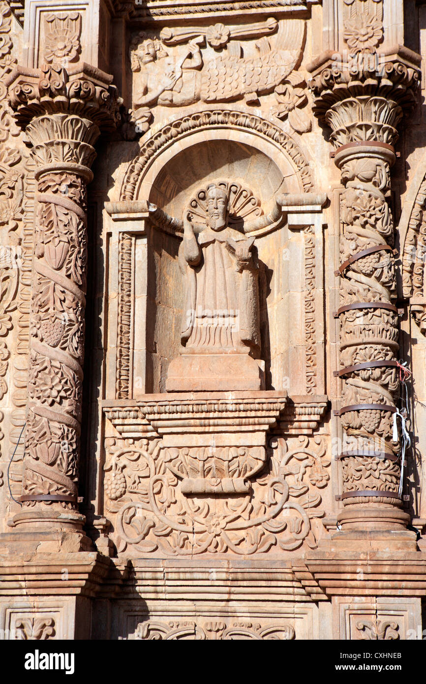 Kathedrale (18. Jahrhundert), Puno, Peru Stockfoto