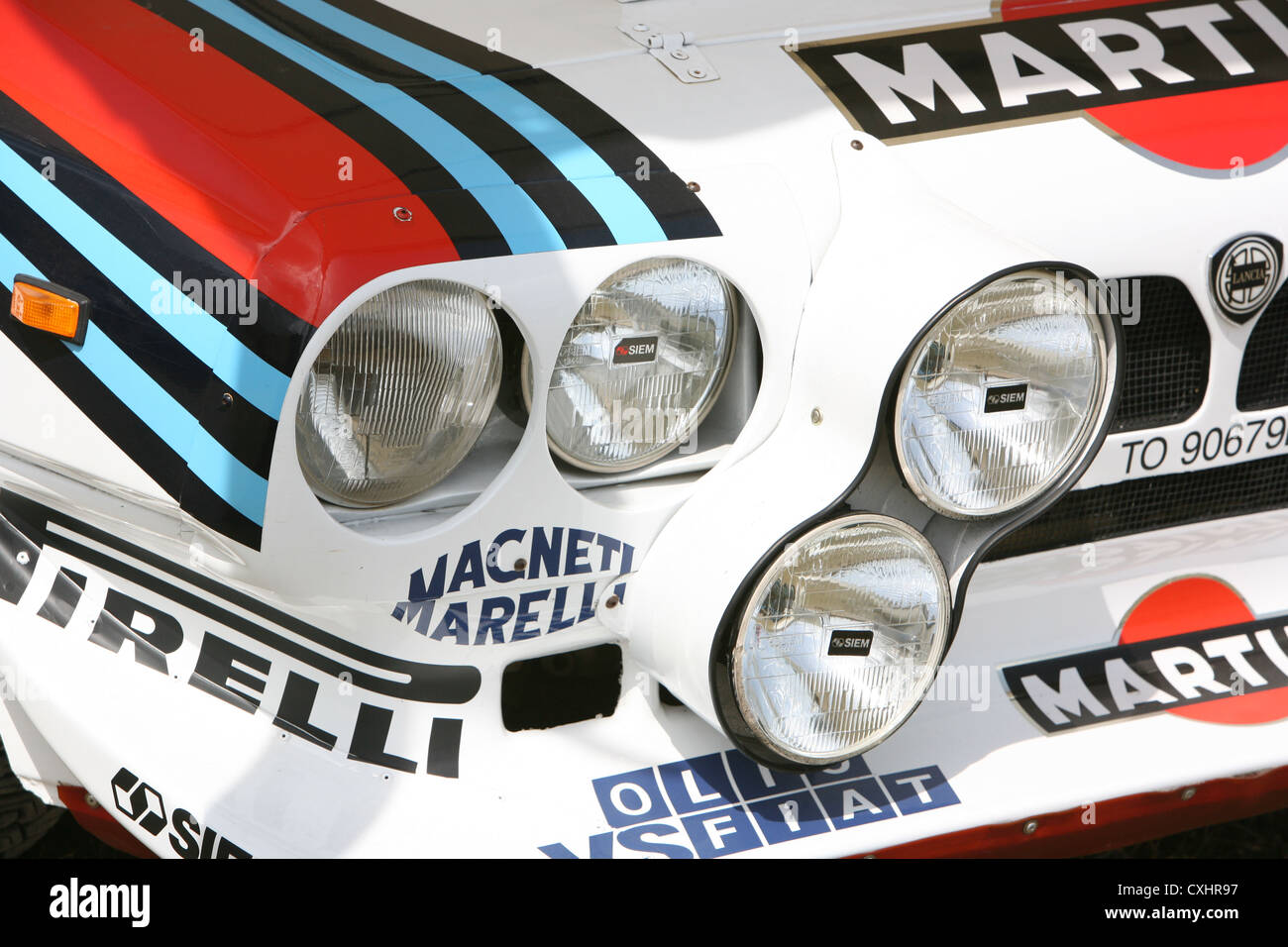 Lancia Rallye Stockfoto