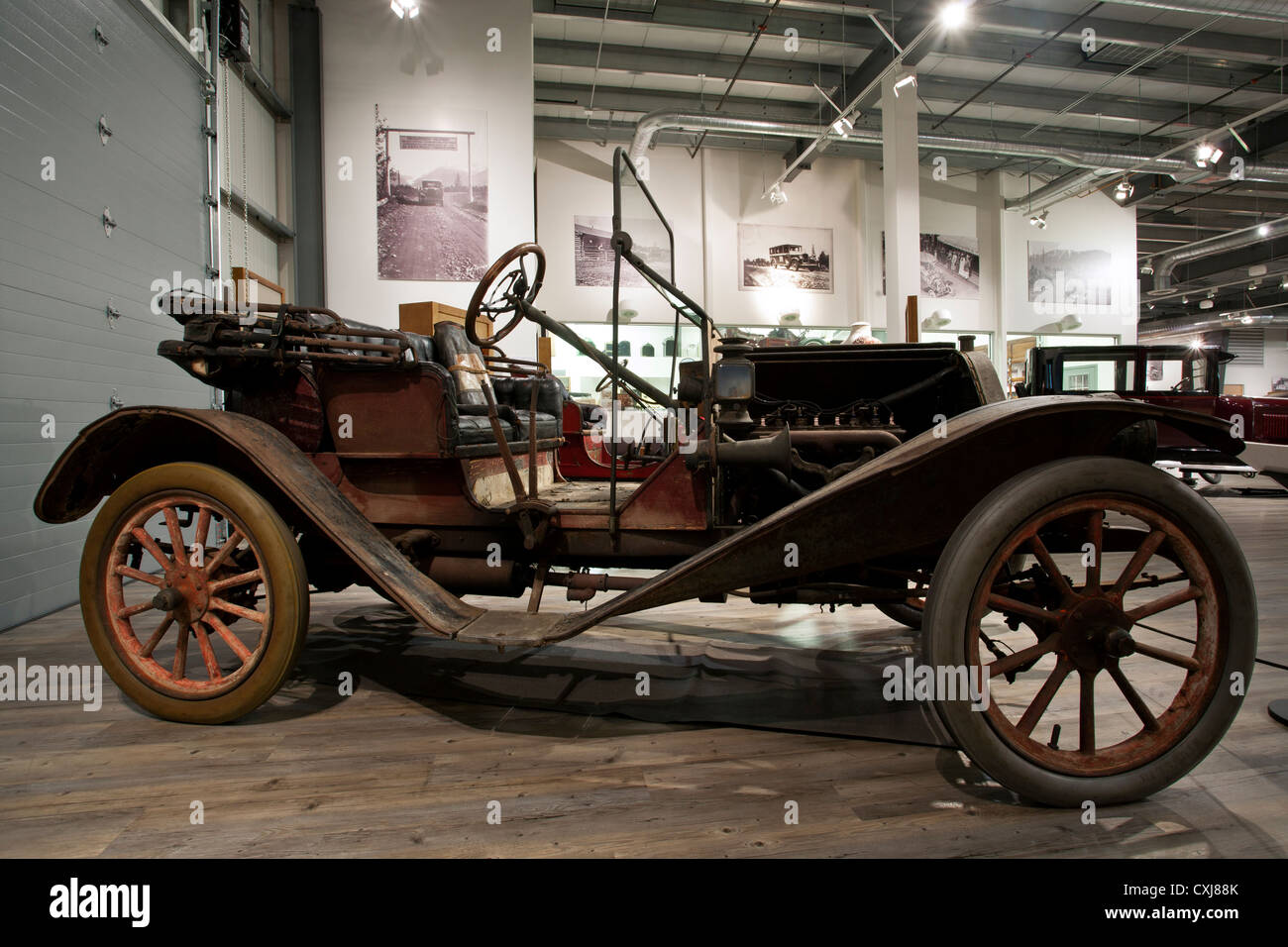 1910 Hudson Modell 20 offene Roadster. Fountainhead Antique Auto Museum. Fairbanks. Alaska. USA Stockfoto
