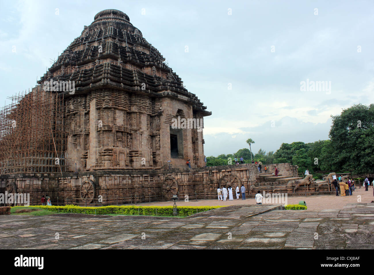 Tempel in Bhuvneshwar, Odisha, Indien Stockfoto