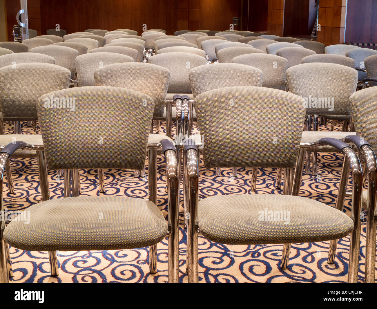 Leere Business-Konferenz-Zimmer Stockfoto