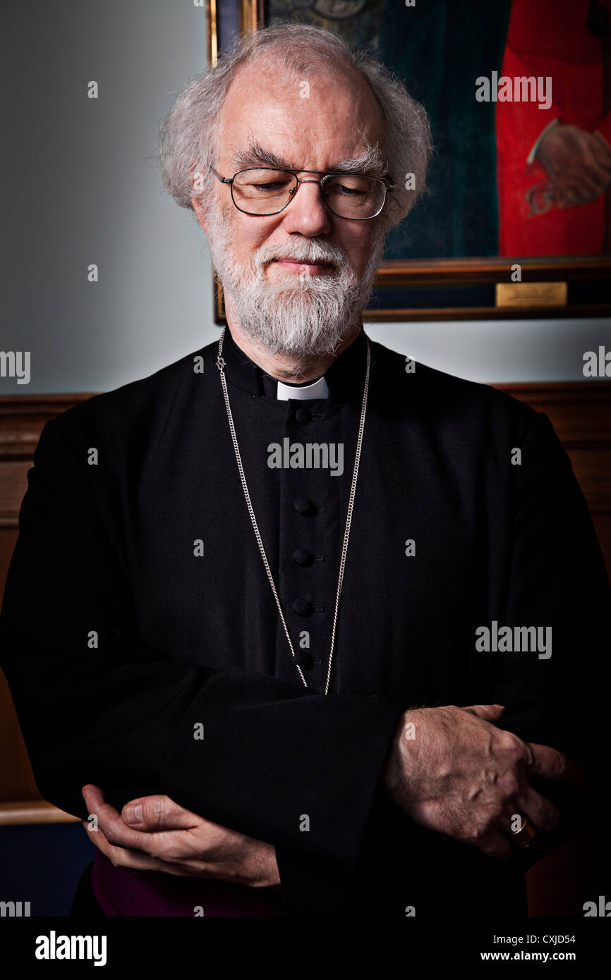 Der Erzbischof von Canterbury, Dr. Rowan Williams Stockfoto