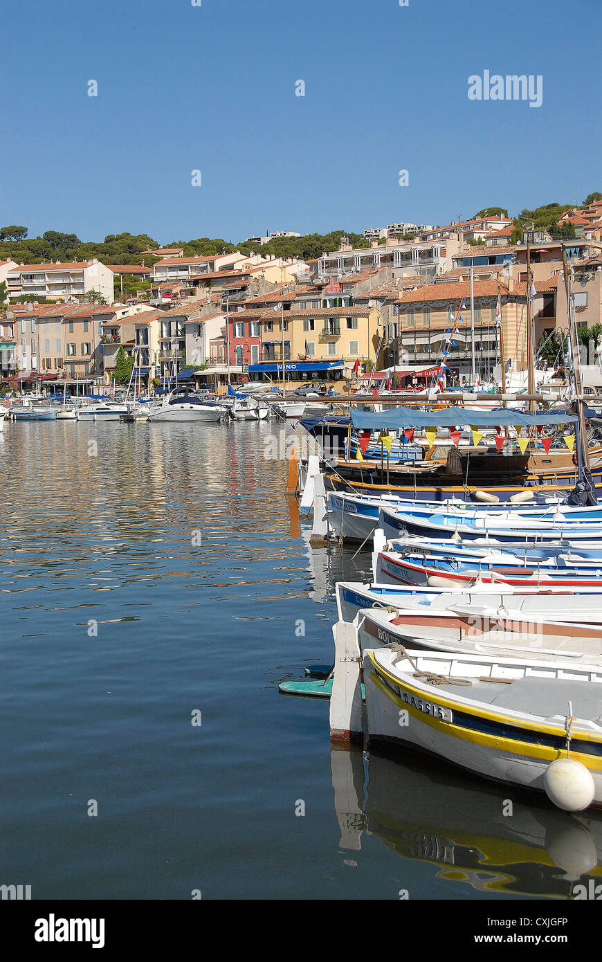 Cassis, Altstadt, Hafen, Provence Cote d'Azur, Frankreich, Europa Stockfoto