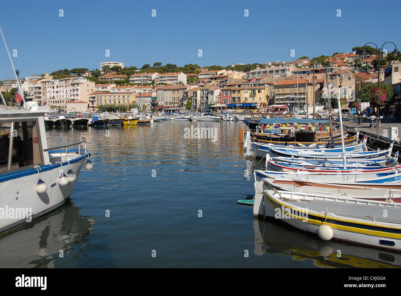 Cassis, Altstadt, Hafen, Provence Cote d'Azur, Frankreich, Europa Stockfoto