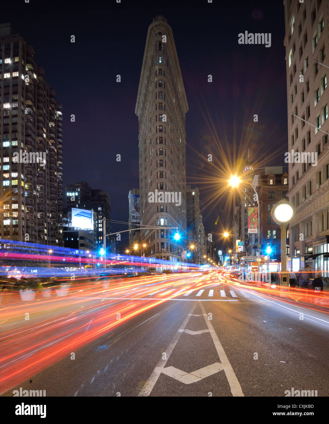 Flatiron Building in New York City Stockfoto