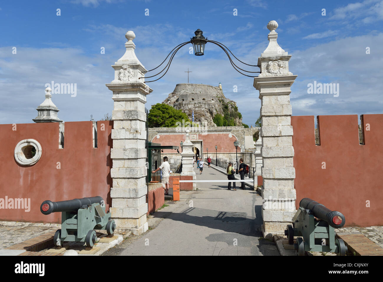 Paleo Frourio (alte Festung), Altstadt von Korfu, Kerkyra, Korfu, Ionische Inseln, Griechenland Stockfoto