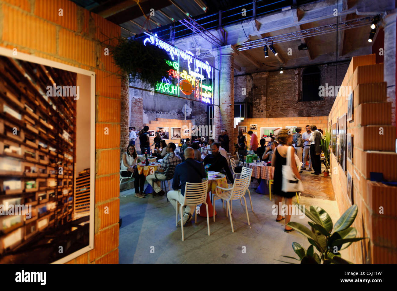 Venedig Biennale 2012, Gemeinsamkeit, Venedig, Italien. Architekt: Verschiedene, 2012. Stockfoto