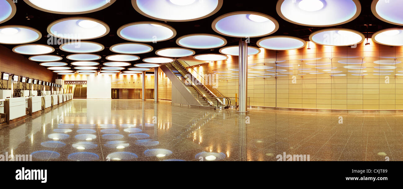 CheckInAnlage, Dublin Airport, Dublin, Irland. Architekt Moloney O