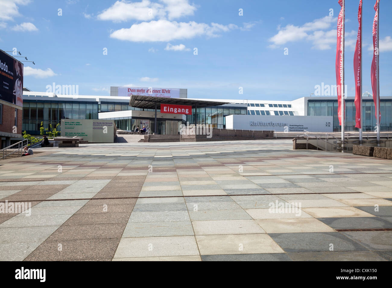 Kulturforum, Gemäldergalerie, Berlin, Deutschland Stockfoto