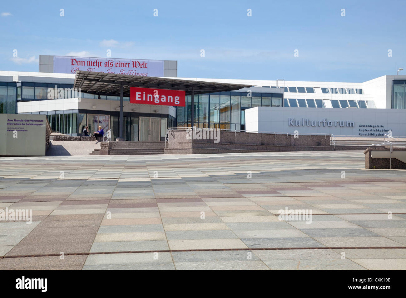 Kulturforum, Gemäldergalerie, Berlin, Deutschland Stockfoto