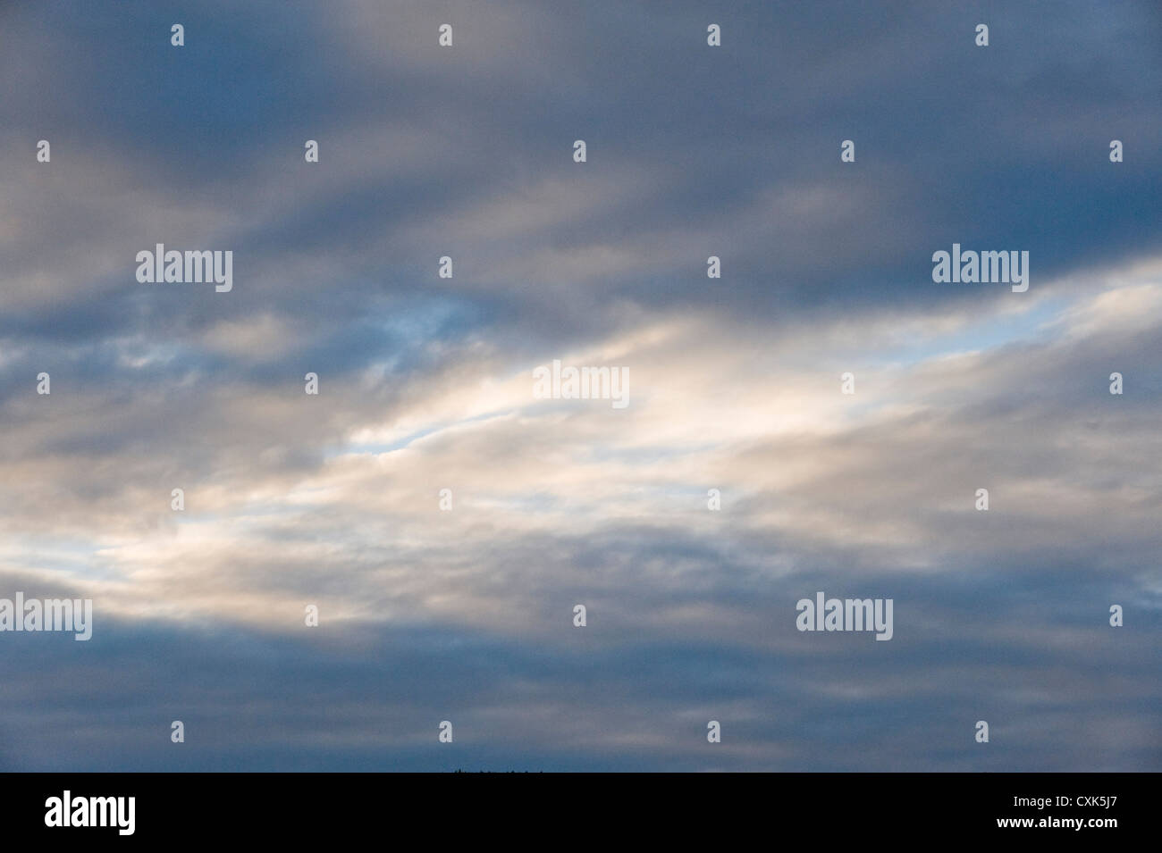 Wolkengebilde, Freiburg, Baden-Württemberg, Deutschland Stockfoto