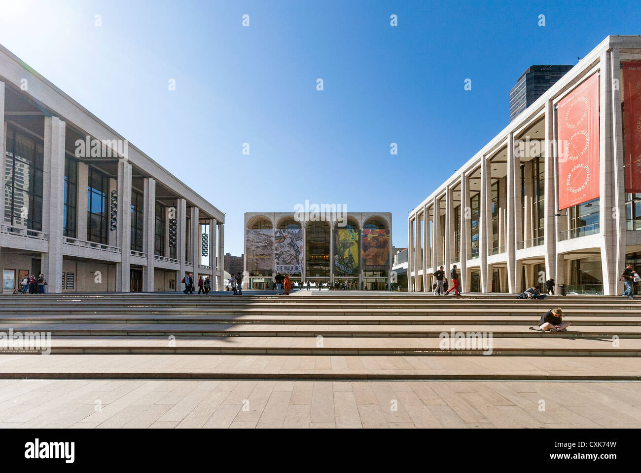 Lincoln Center in Manhattan, New York City. Stockfoto