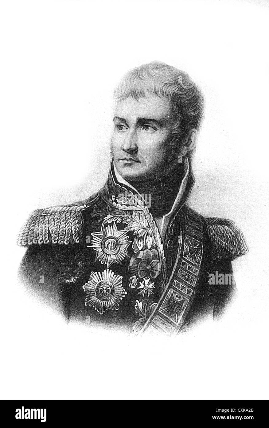 Jean Lannes 1769-1809 Duc de Montebello Maréchal d'Empire Stockfoto