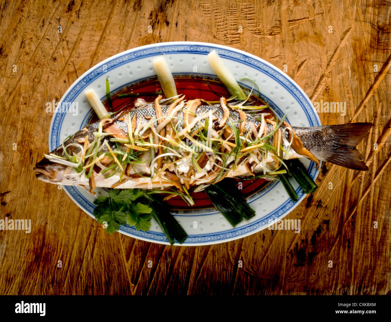 Chinese Food Fish Dish Stockfotos und -bilder Kaufen - Alamy