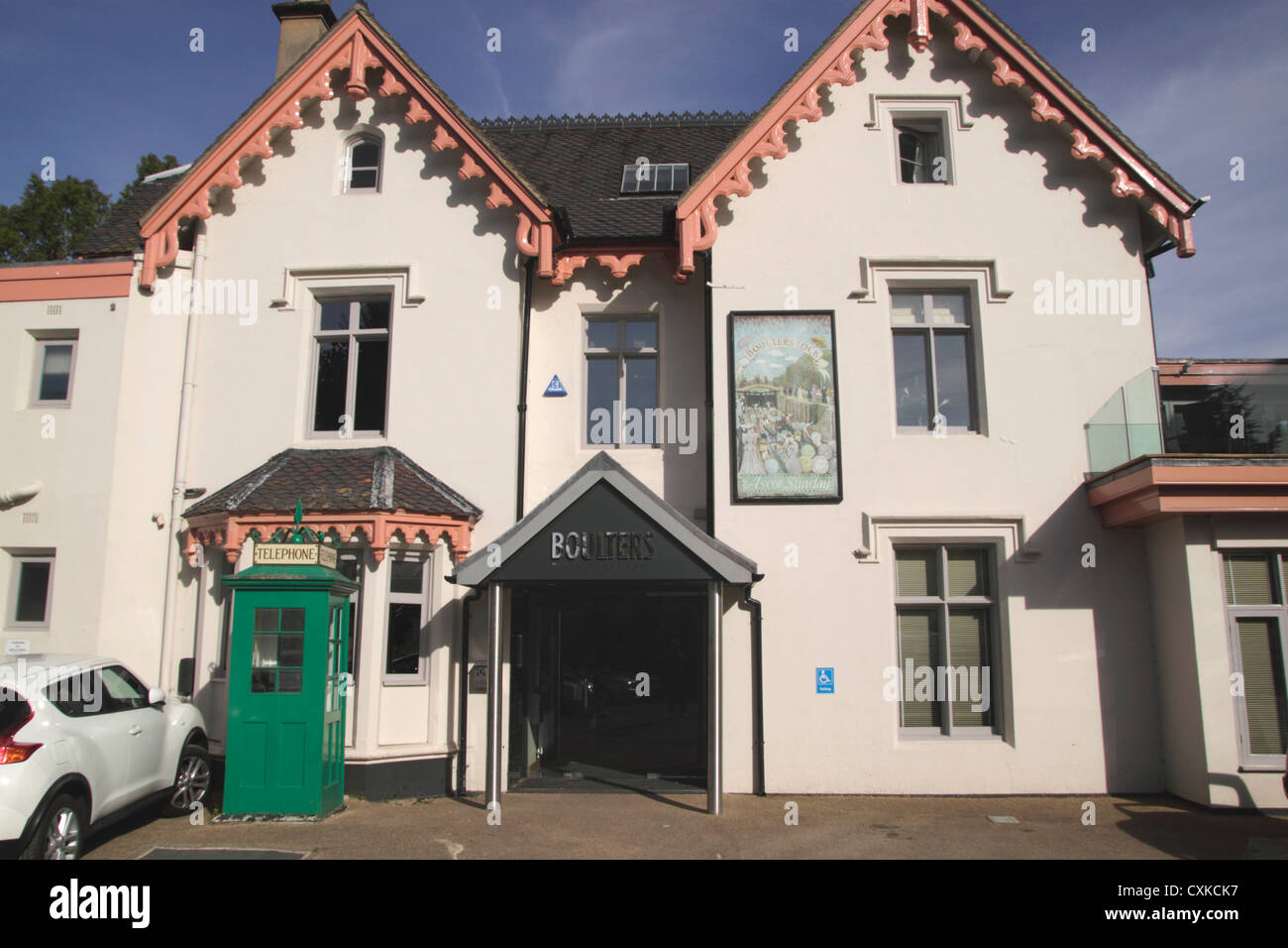Boulters Restaurant und Bar am Fluss Themse Maidenhead Stockfoto