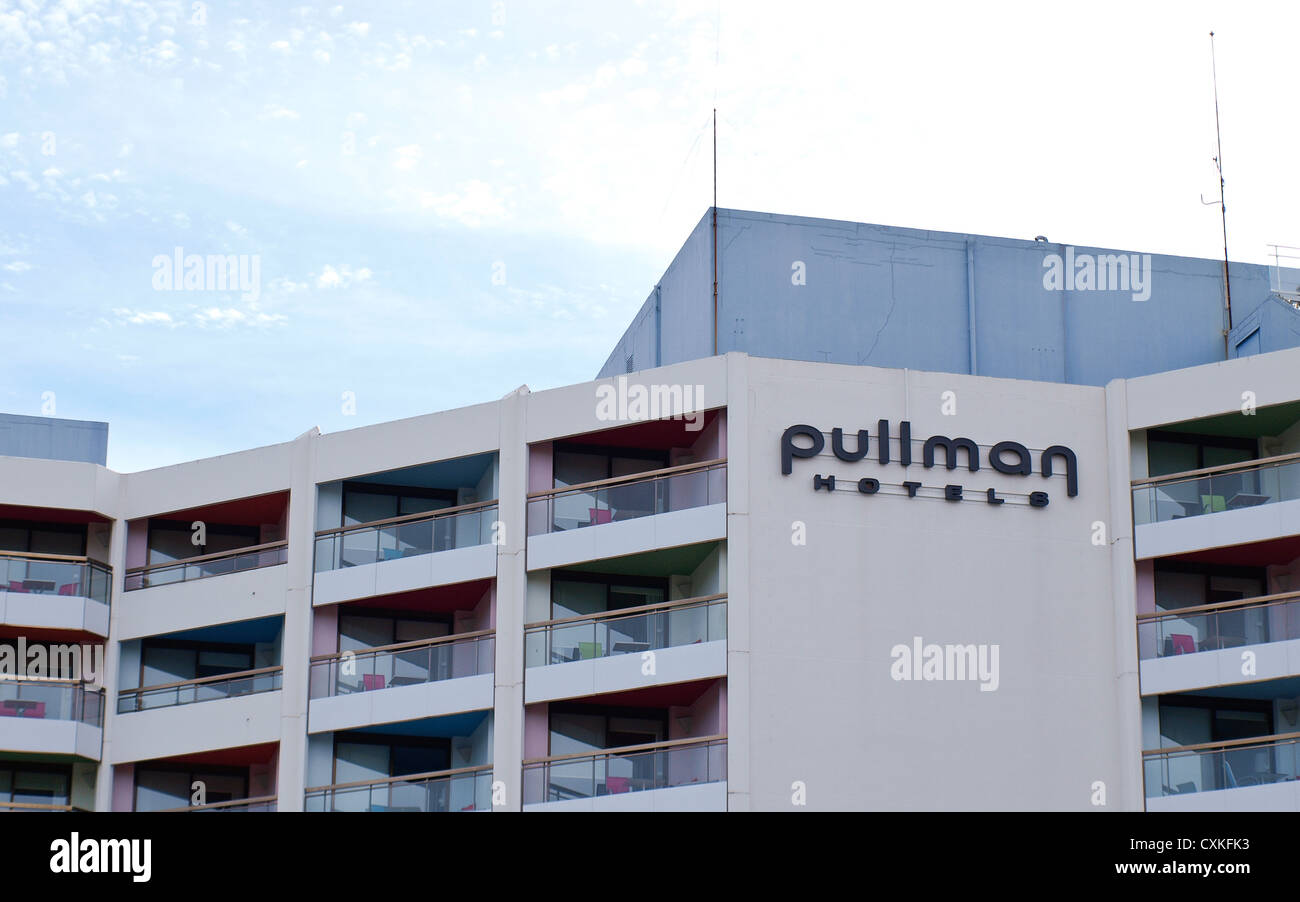 Pullman Hotels in Cannes. Stockfoto