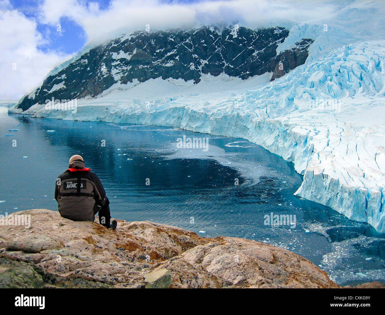 Neko Harbor, Gerlache Strait, antarktische Halbinsel, Antarktis, Polarregionen Stockfoto