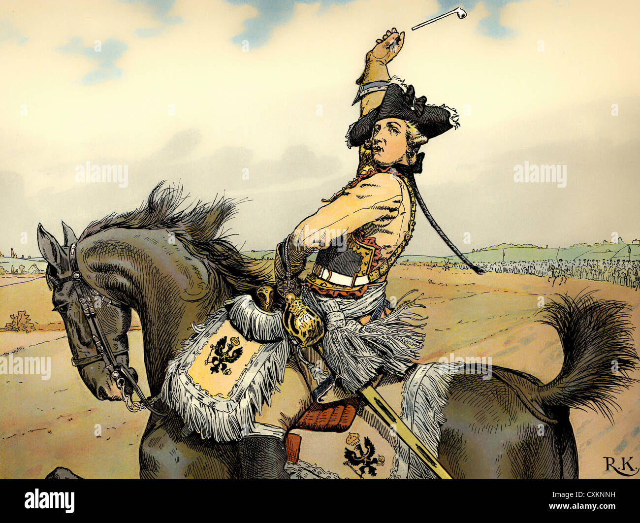 General von friedrich ii Fotos und Bildmaterial in hoher Auflösung