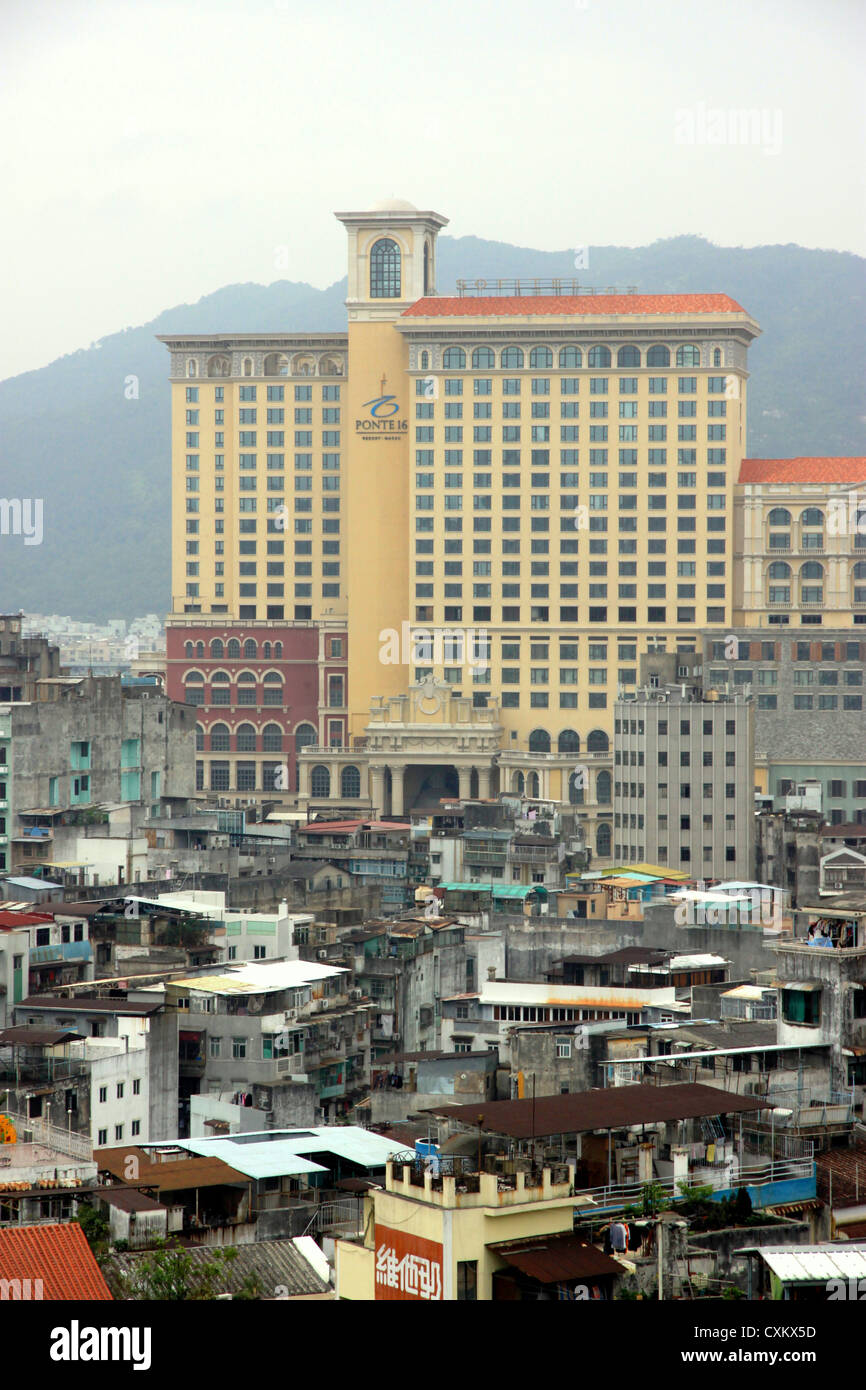 Macau Skyline Stockfoto